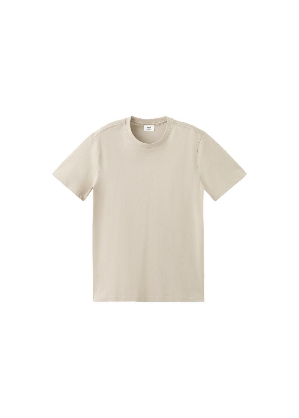 Brown Lt Pastel Slim Fit T-Shirt 180Gsm, Light Pastel Brown, large image number 6