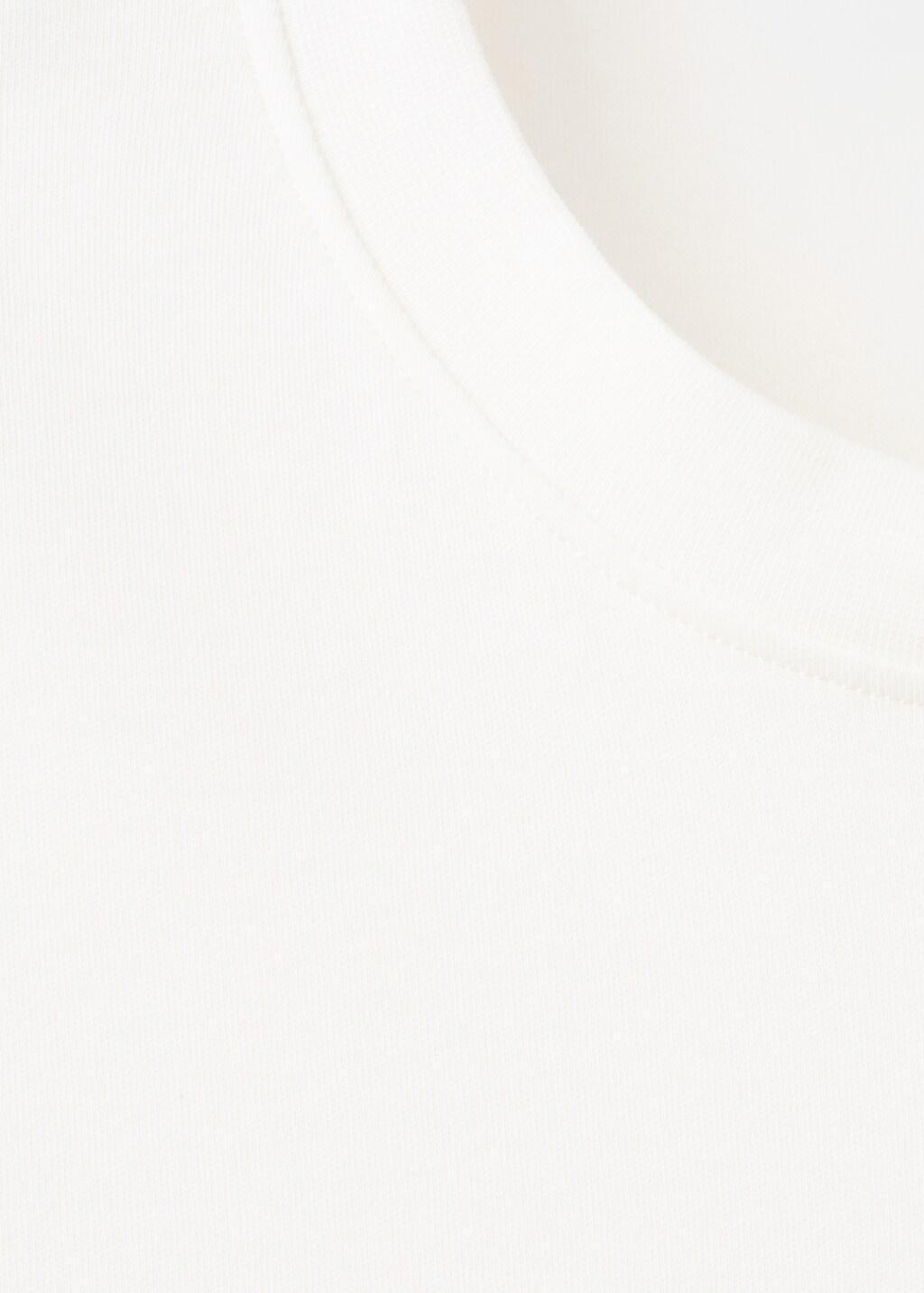 NATURAL WHITE Regular fit T-shirt 200gsm, Natural White, large image number 9