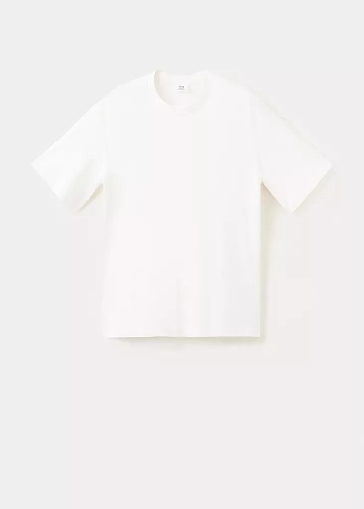 NATURAL WHITE Regular fit T-shirt 200gsm, Natural White, large image number 14