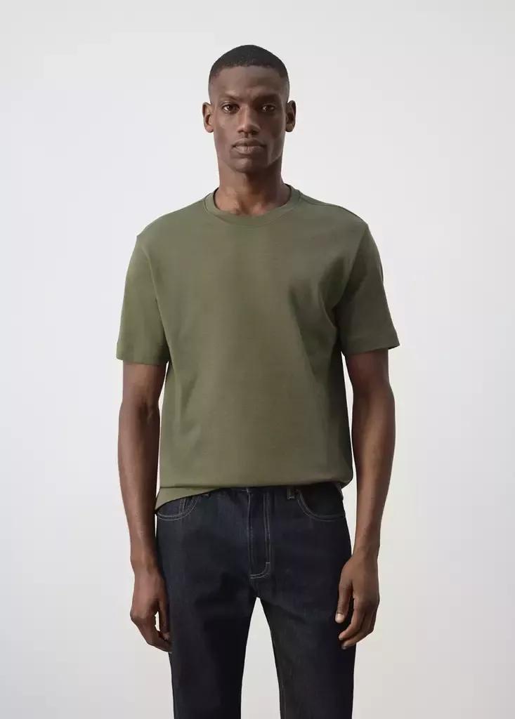 Green Regular Fit T-Shirt 200Gsm, , medium