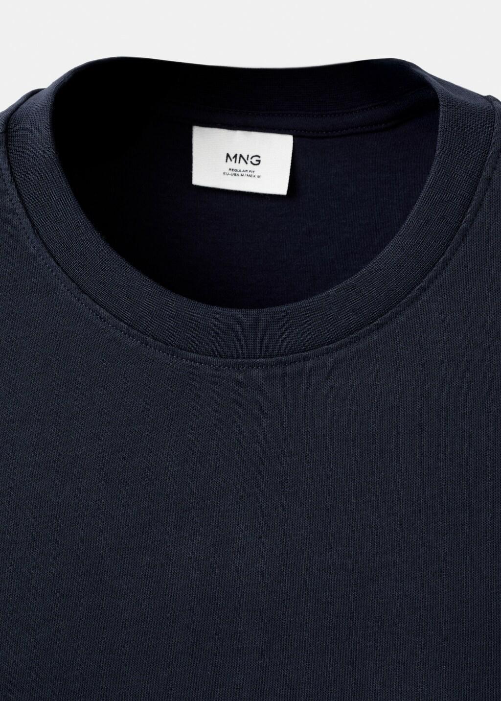 Navy Regular Fit T-Shirt 200Gsm, Navy, large image number 1