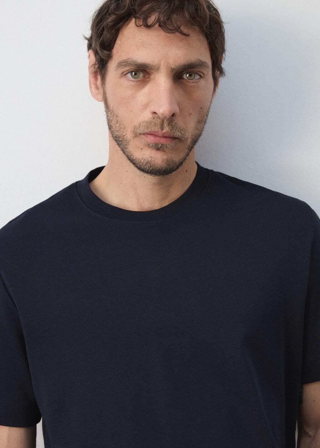 Navy Regular Fit T-Shirt 200Gsm, Navy, large image number 4