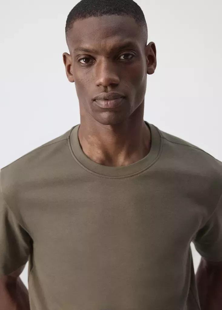 Grey Regular Fit T-Shirt 200Gsm, , large image number 3