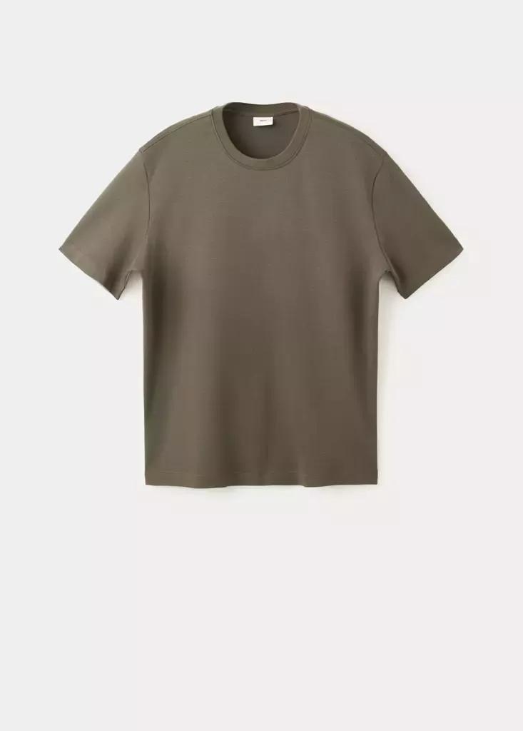 Grey Regular Fit T-Shirt 200Gsm, , large image number 5