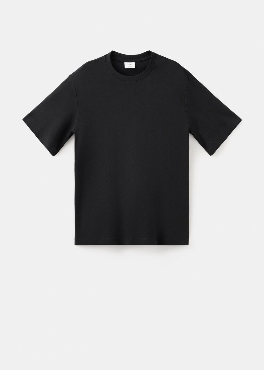 Black Regular Fit T-Shirt 200Gsm, Black, large image number 7