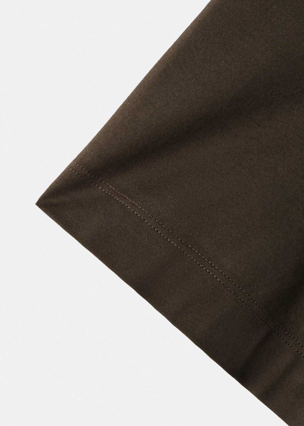 Brown Regular Fit T-Shirt 190Gsm, Brown, large image number 5