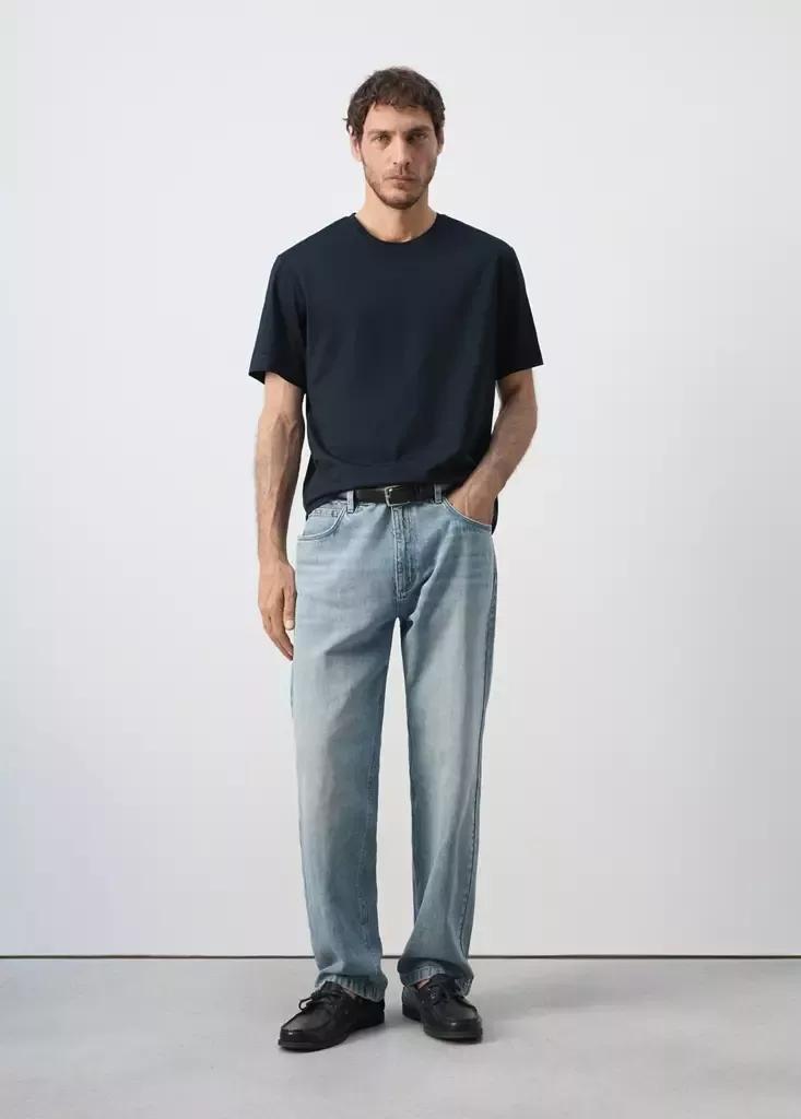 NAVY Regular fit T-shirt 190gsm, Navy, medium