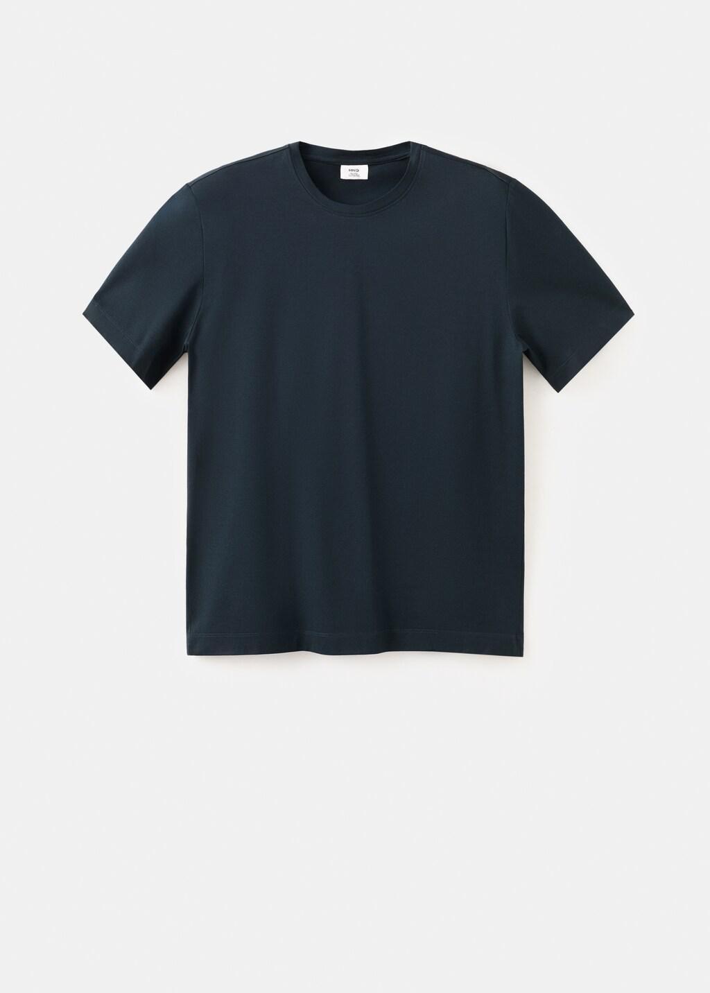 NAVY Regular fit T-shirt 190gsm, Navy, large image number 8