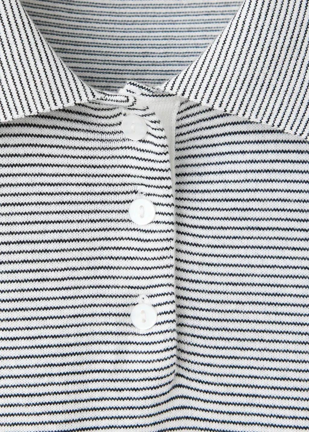 Blue Knitted Polo-Neck Sweater, Navy, large image number 3