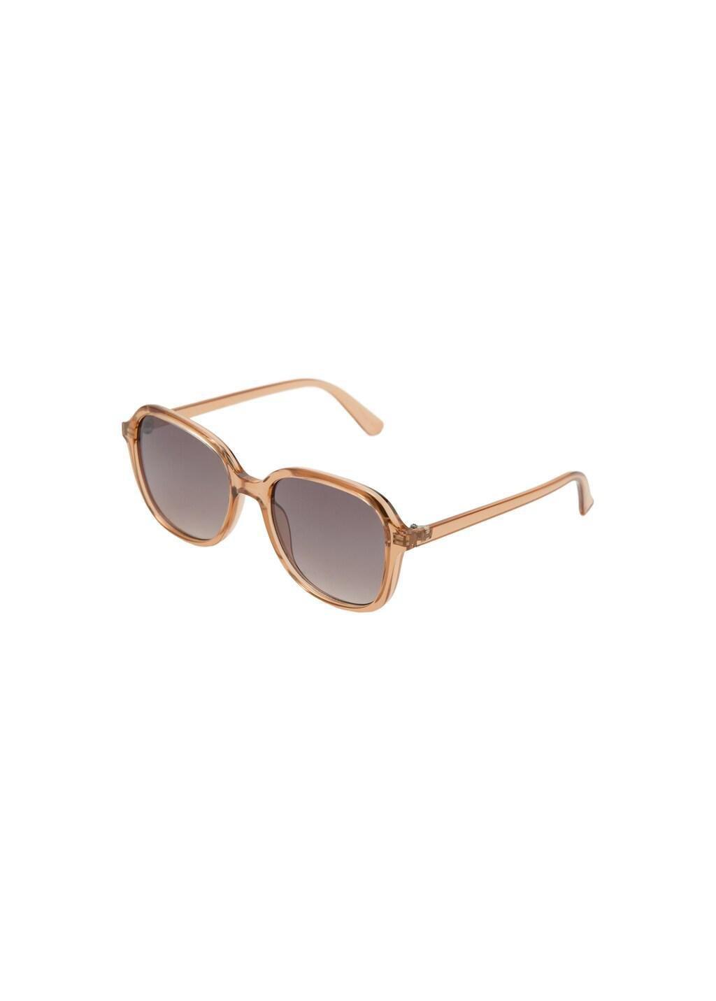 Pink Lt Pastel Squared Frame Sunglasses, Light-Pastel Pink, large image number 2