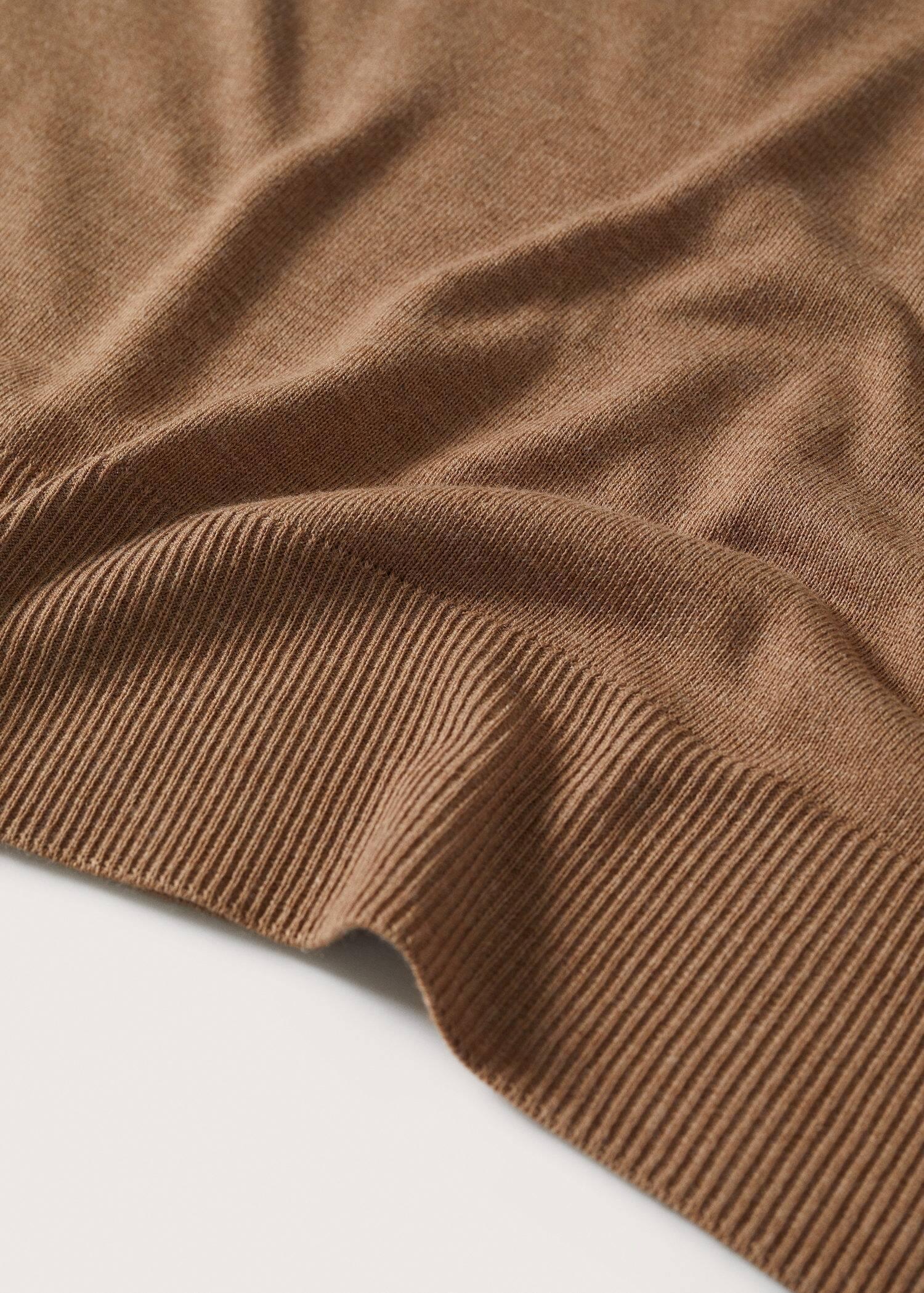 medium brown Fine-knit sweater, , large image number 6