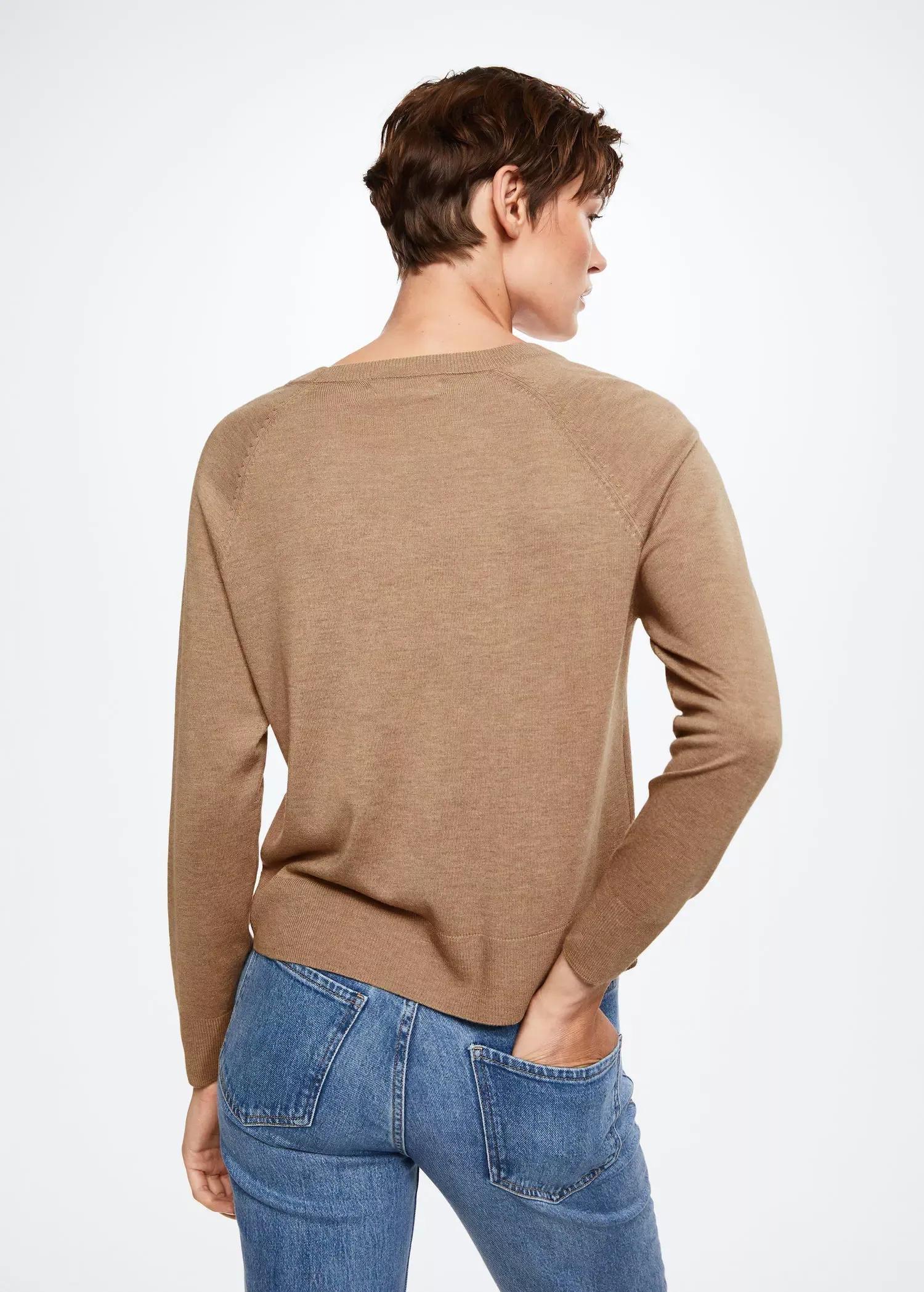 medium brown Fine-knit sweater, , large image number 8
