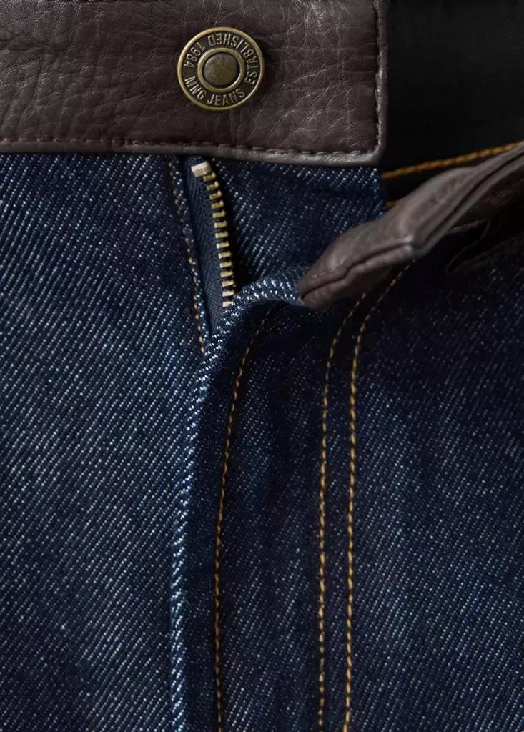 Blue Flared Jeans With Contrast Waistband, Open Blue, large image number 5
