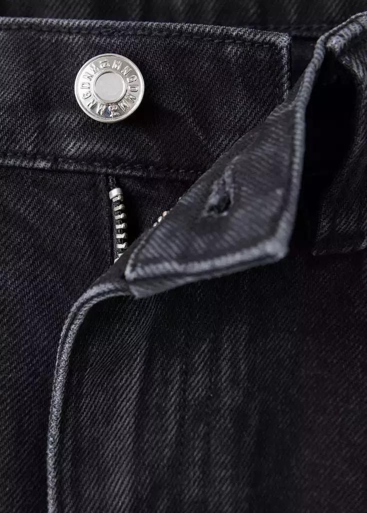 Black Balloon Seam Jeans, Open Grey, large image number 5
