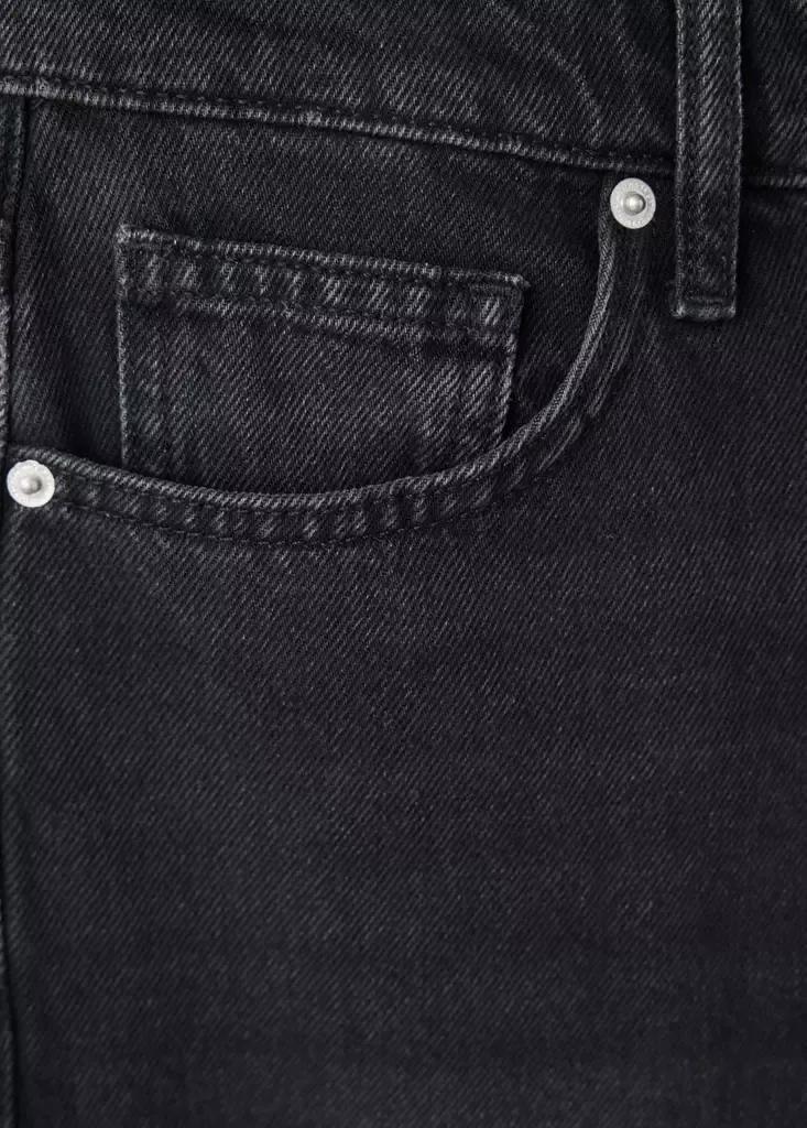 Grey Matilda High-Rise Straight Jeans, , large image number 5