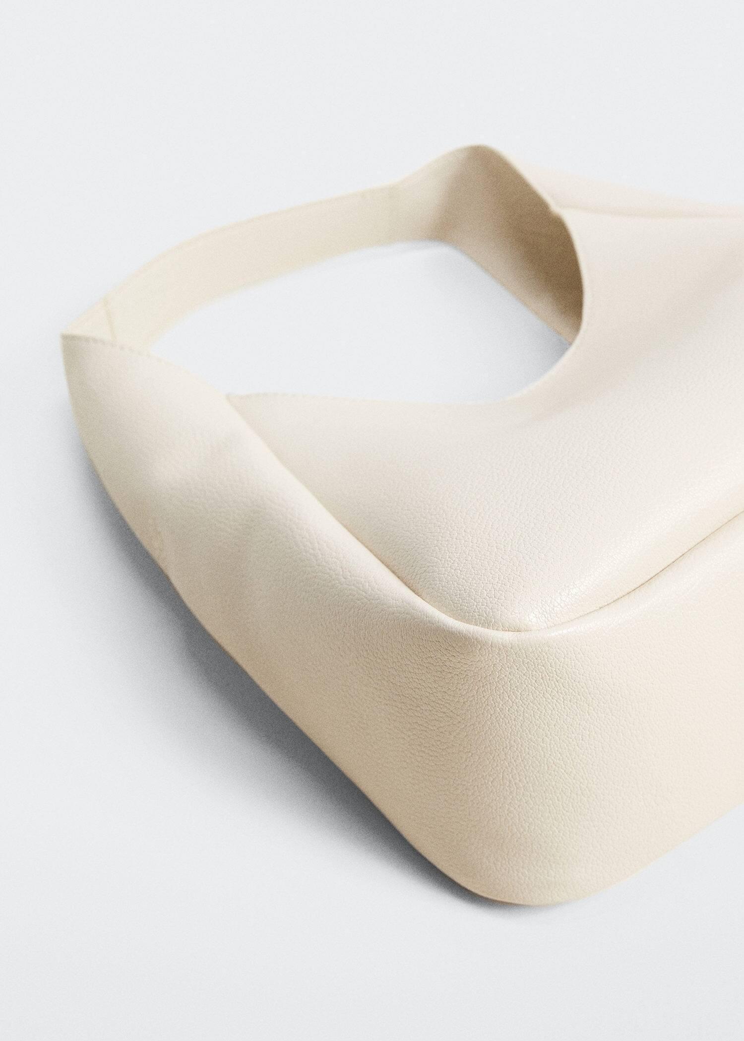 White Faux-Leather Bag, , large image number 3