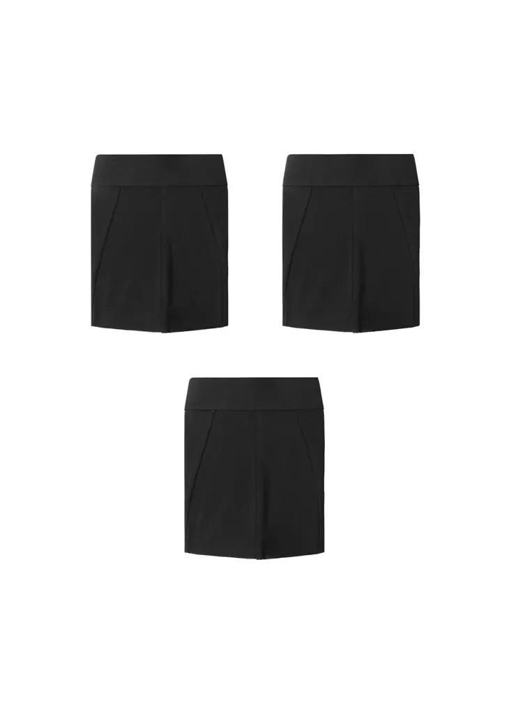 Black Cotton Underpants, Set Of 3, Black, large image number 7
