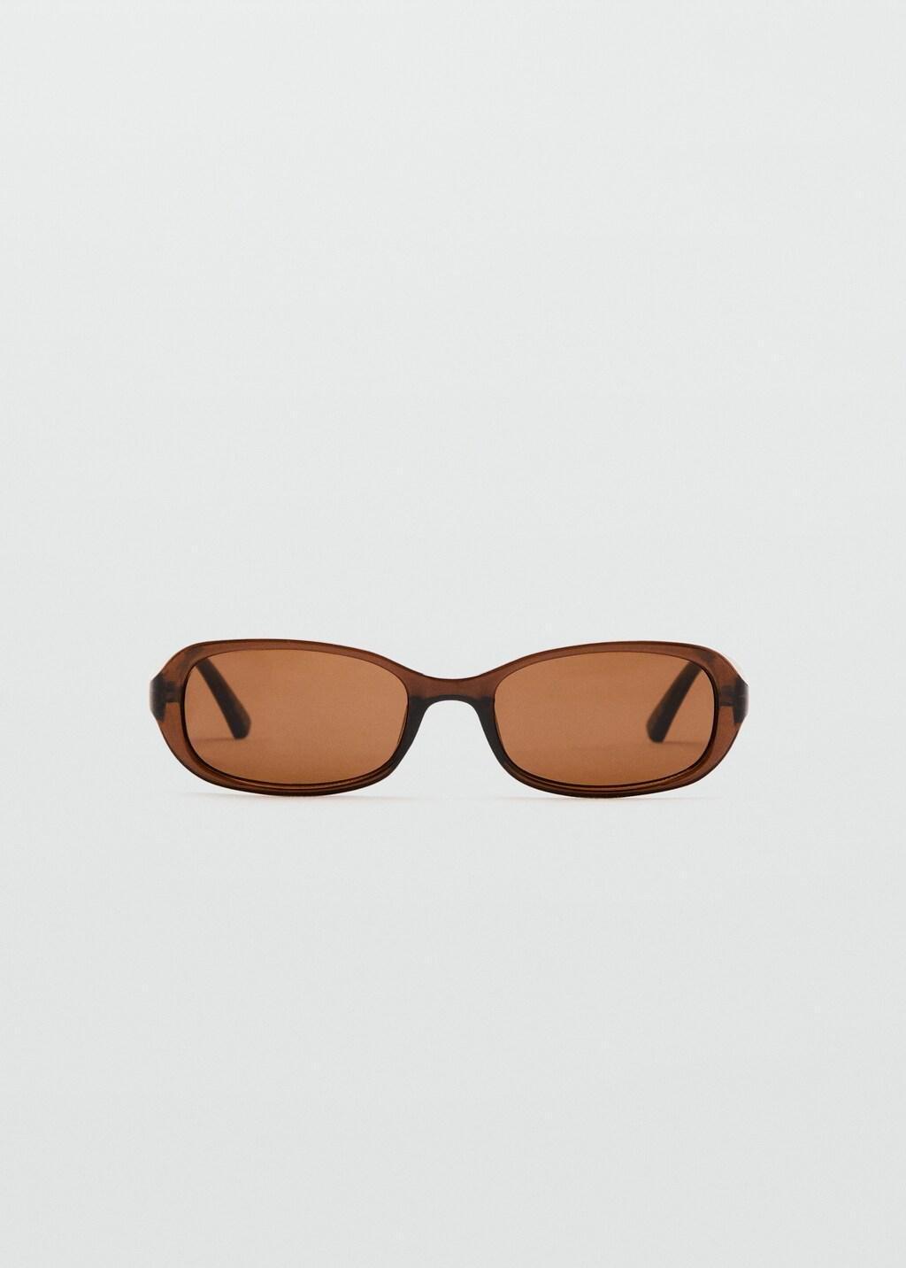 BROWN Resin frame sunglasses, Brown, large image number 3