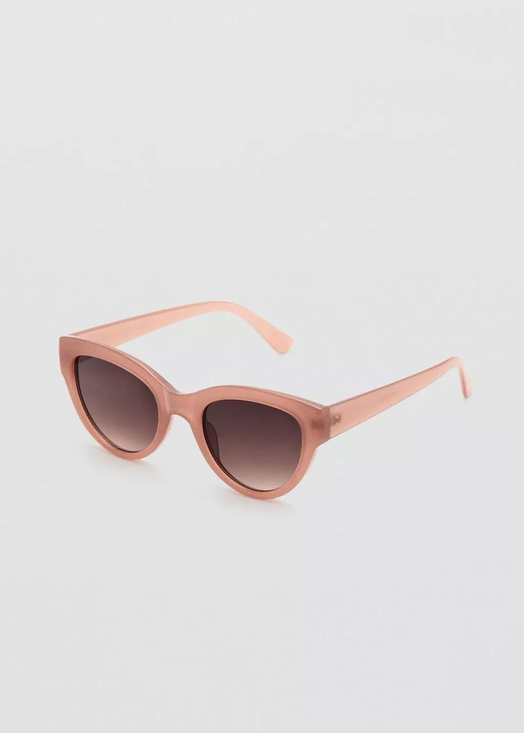 Pink Lt Pastel Cat-Eye Sunglasses, Light-Pastel Pink, large image number 0