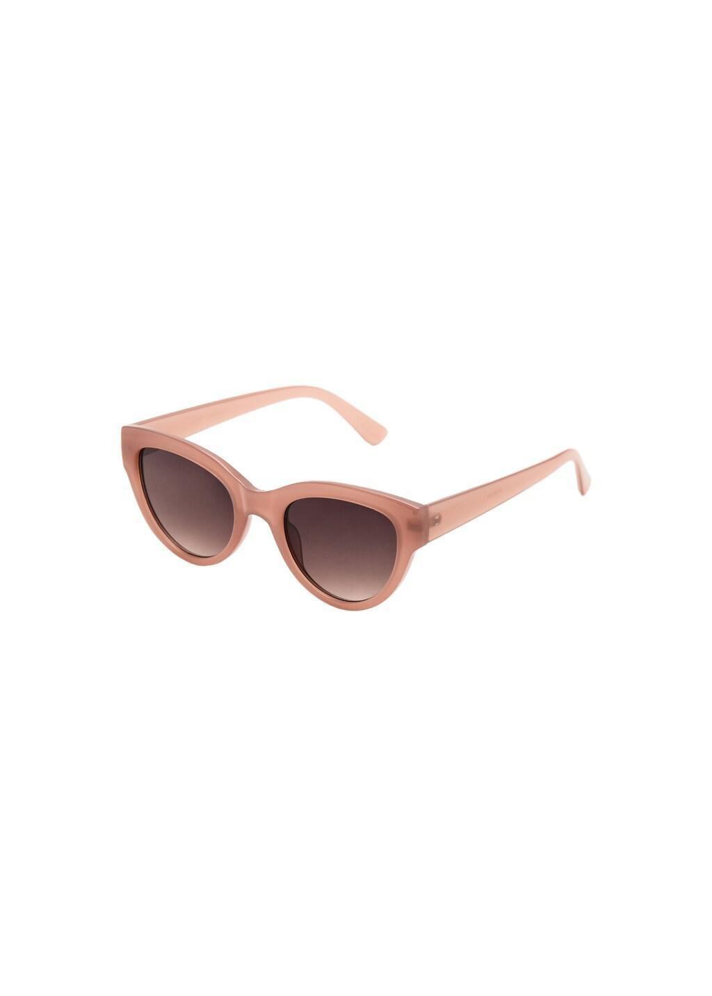 Pink Lt Pastel Cat-Eye Sunglasses, Light-Pastel Pink, large image number 2