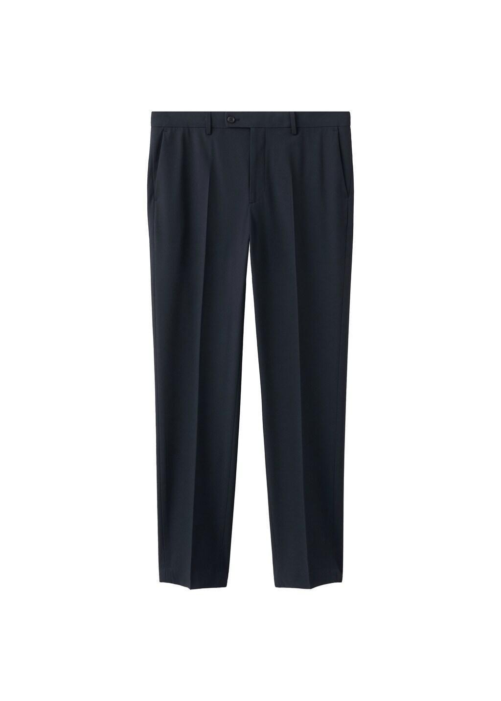 Blue London Regular-Fit Trousers, Navy, large image number 6