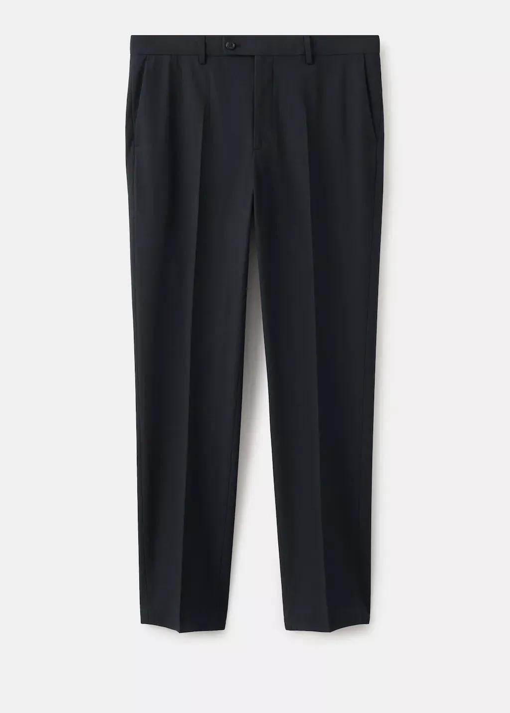 Blue London Regular-Fit Trousers, Navy, large image number 7