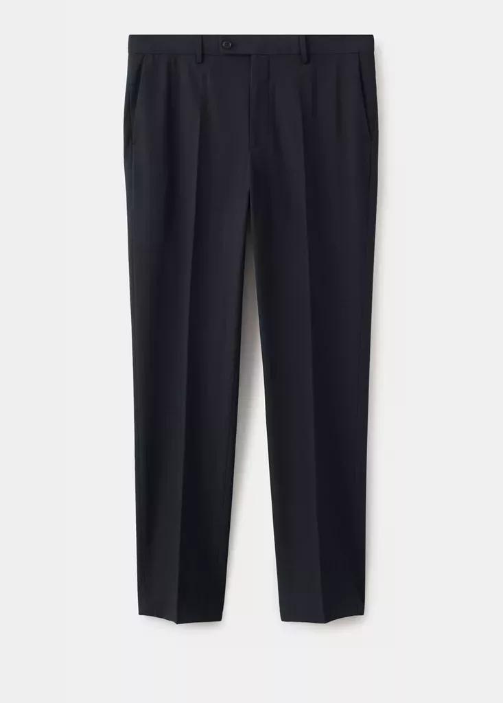 Blue London Regular-Fit Trousers, Navy, large image number 8