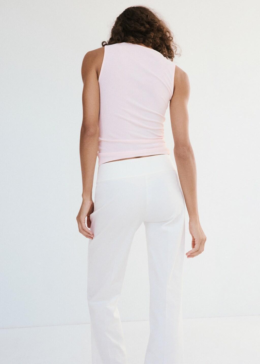 LT-PASTEL PINK Ruched fitted top, Light-Pastel Pink, large image number 2