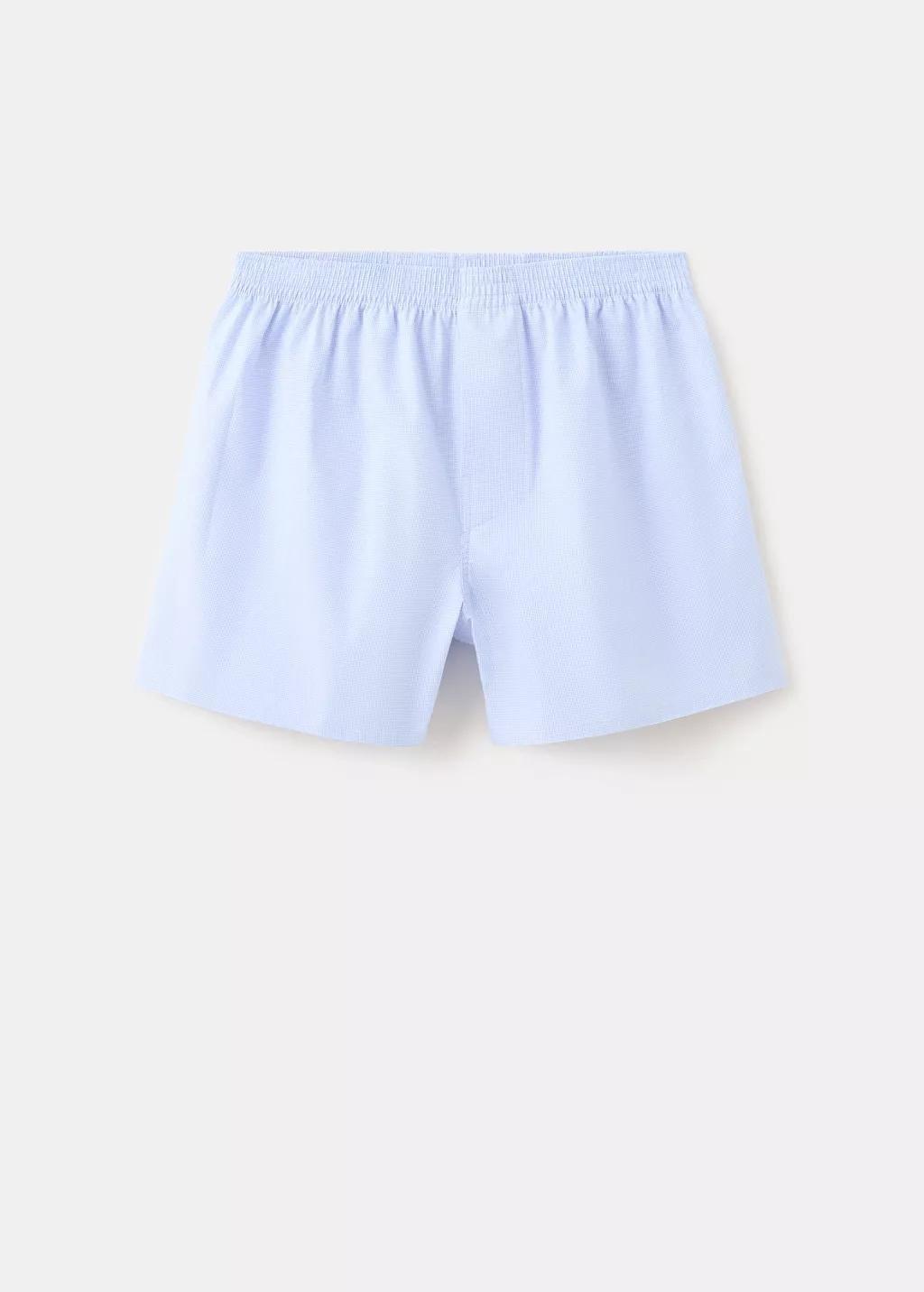 Blue Pack Of 2 Combined Undertrousers, Medium Blue, medium