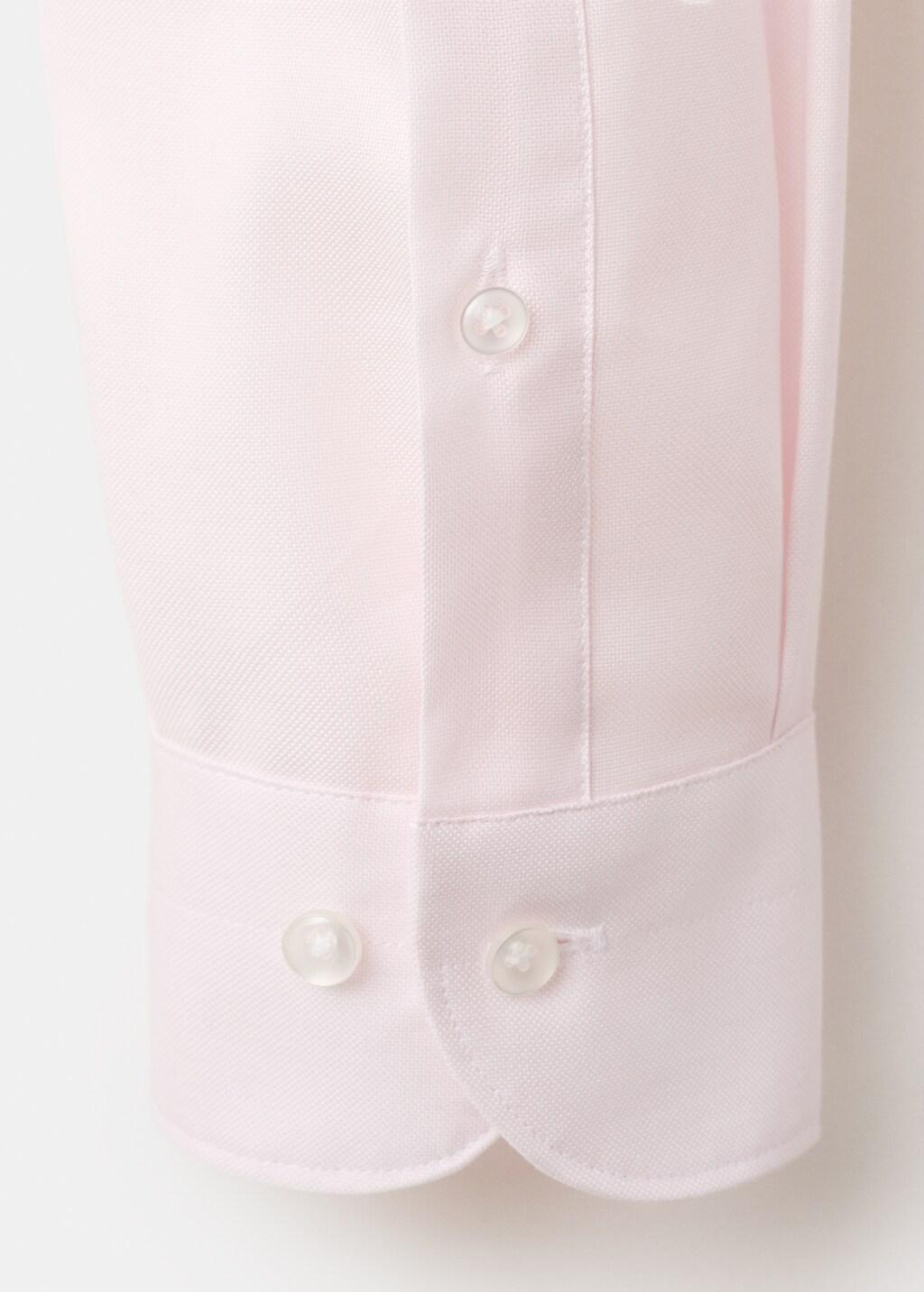 Pink Lt Pastel 100% Cotton Slim-Fit Suit Shirt, Light-Pastel Pink, large image number 5