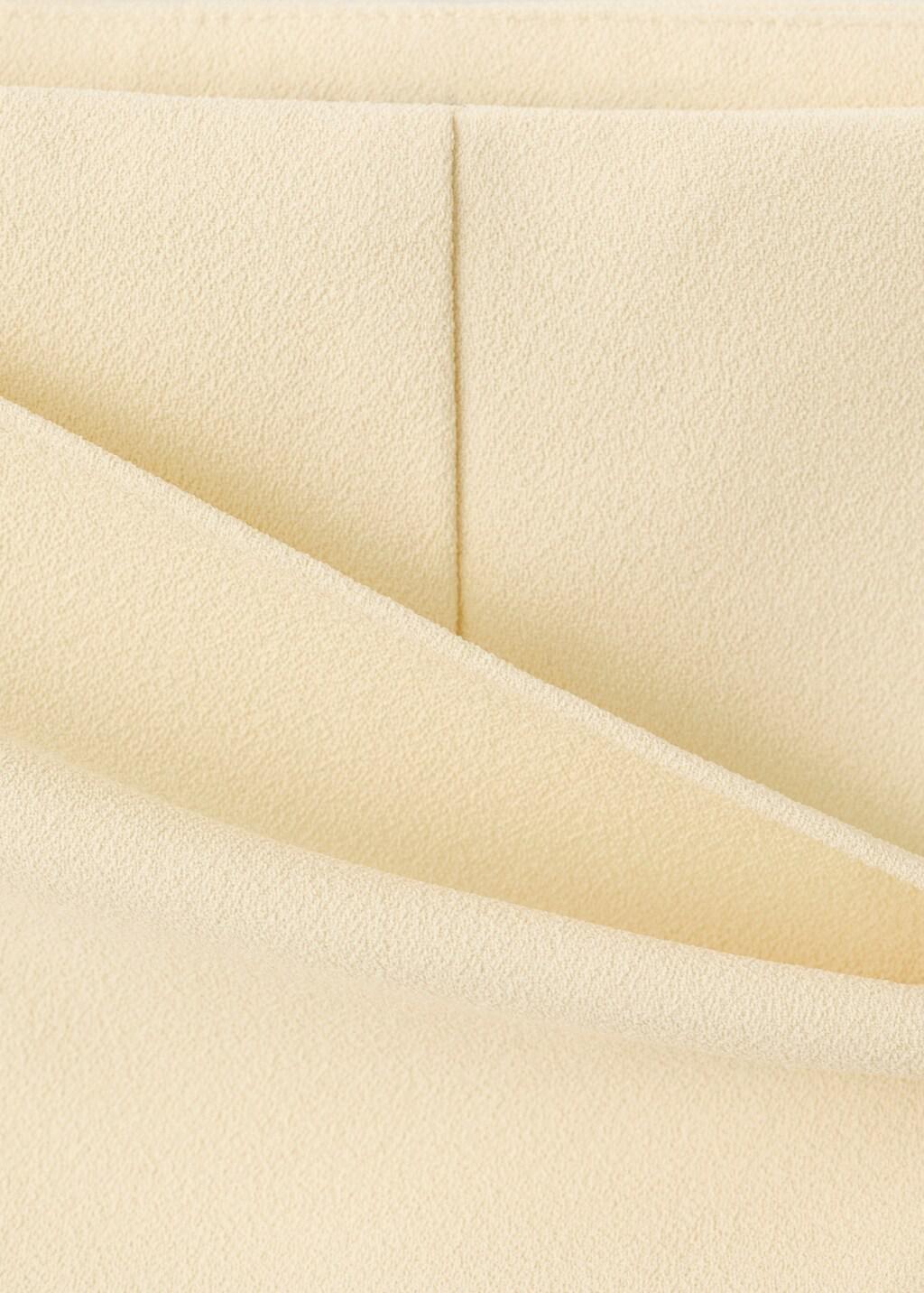 Yellow Straight Shorts With Tie Detail, Yellow, large image number 1