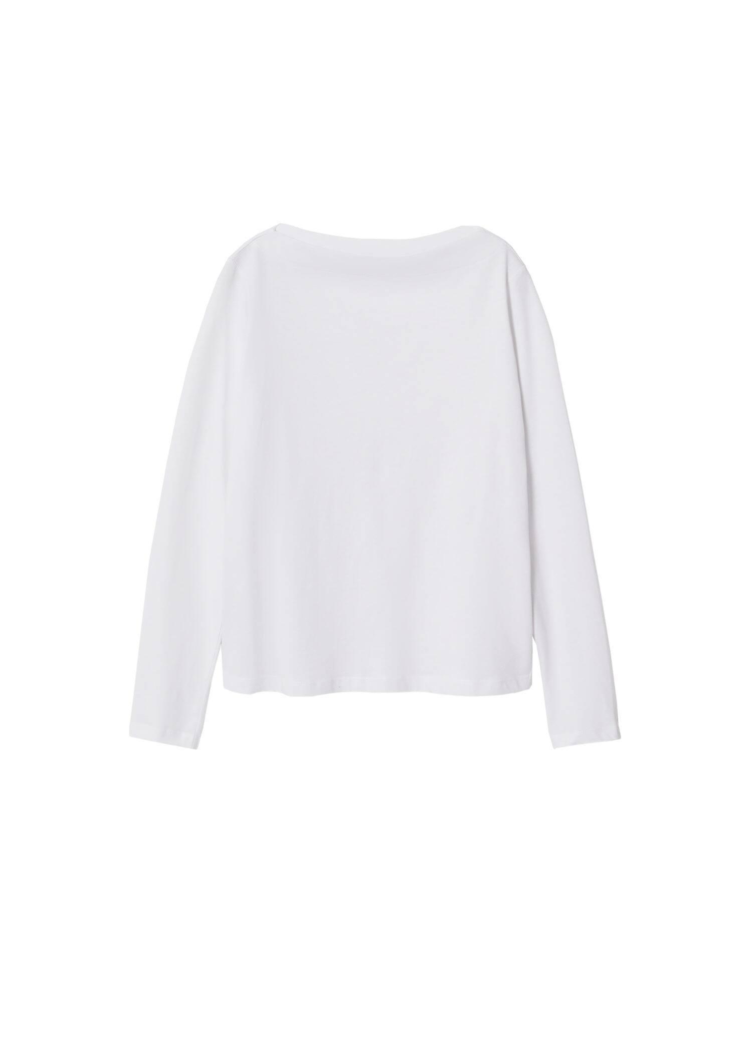 Essential cotton-blend T-shirt, , large image number 4