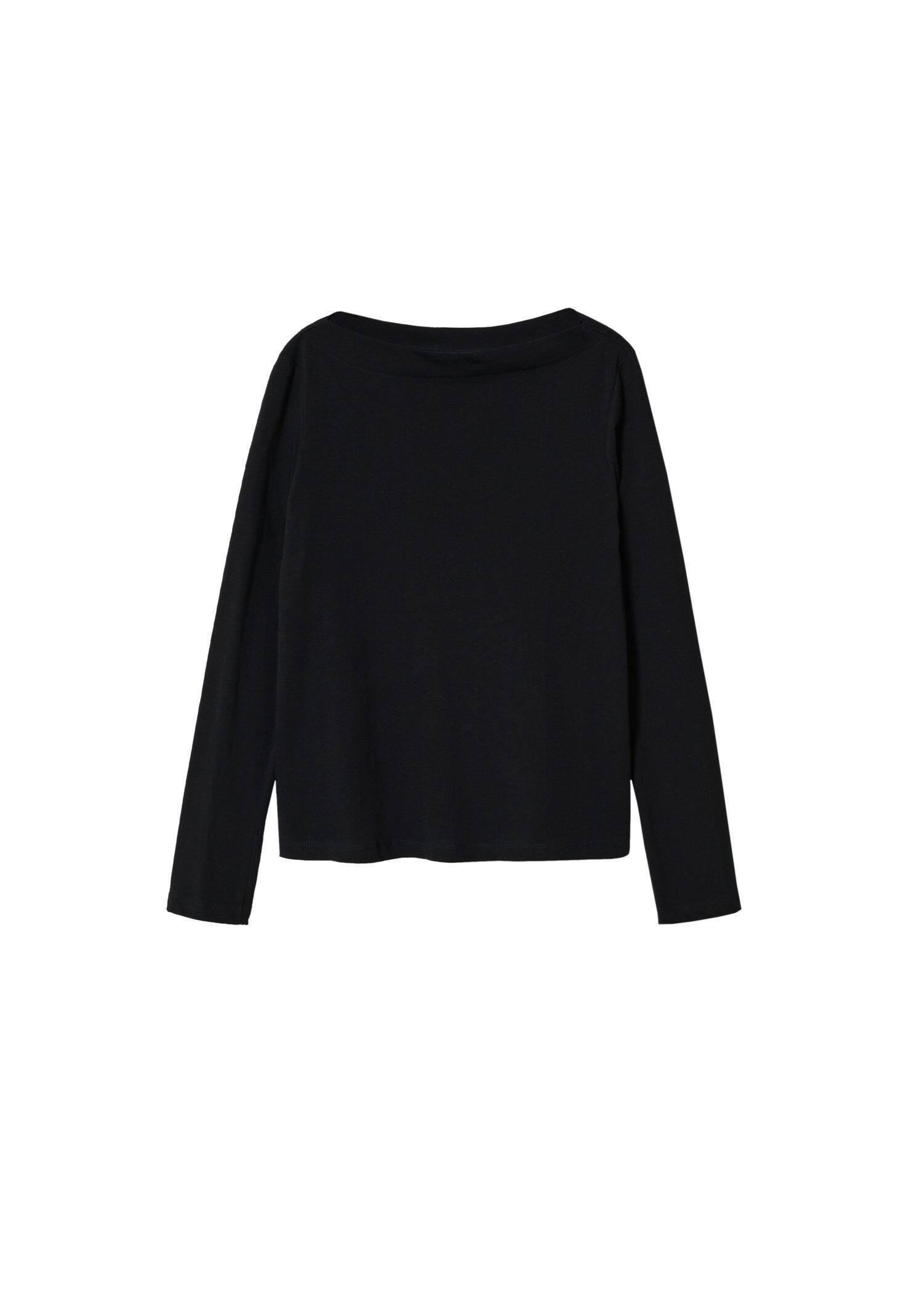 Essential cotton-blend T-shirt, , large image number 4