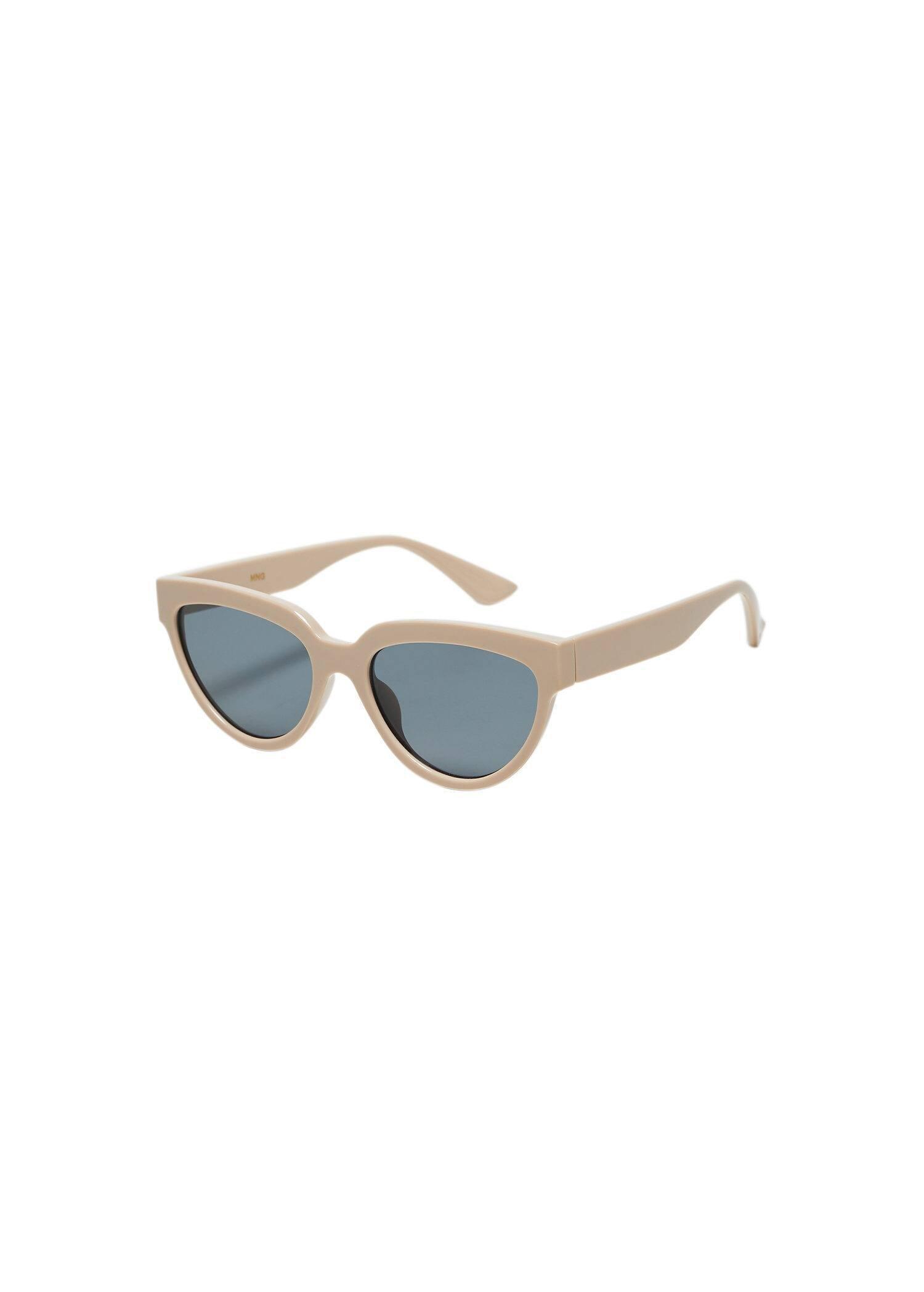 light beige Acetate frame sunglasses, , large image number 0