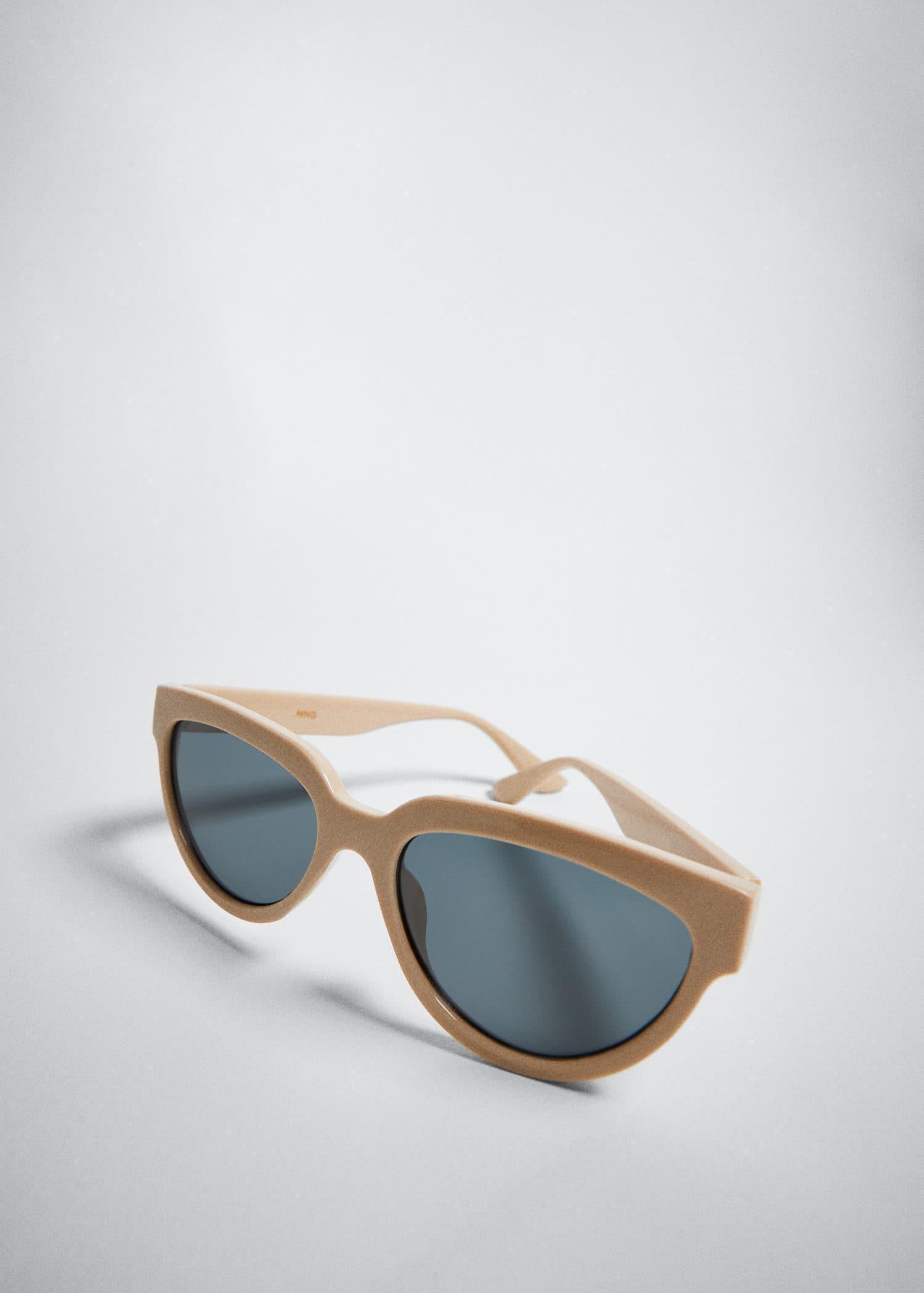 light beige Acetate frame sunglasses, , large image number 2