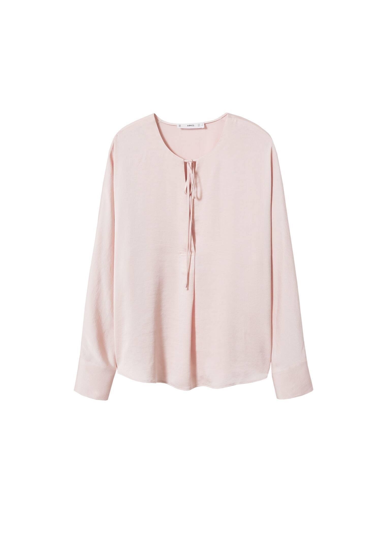 Pink Lace Flowy Blouse, , large image number 7