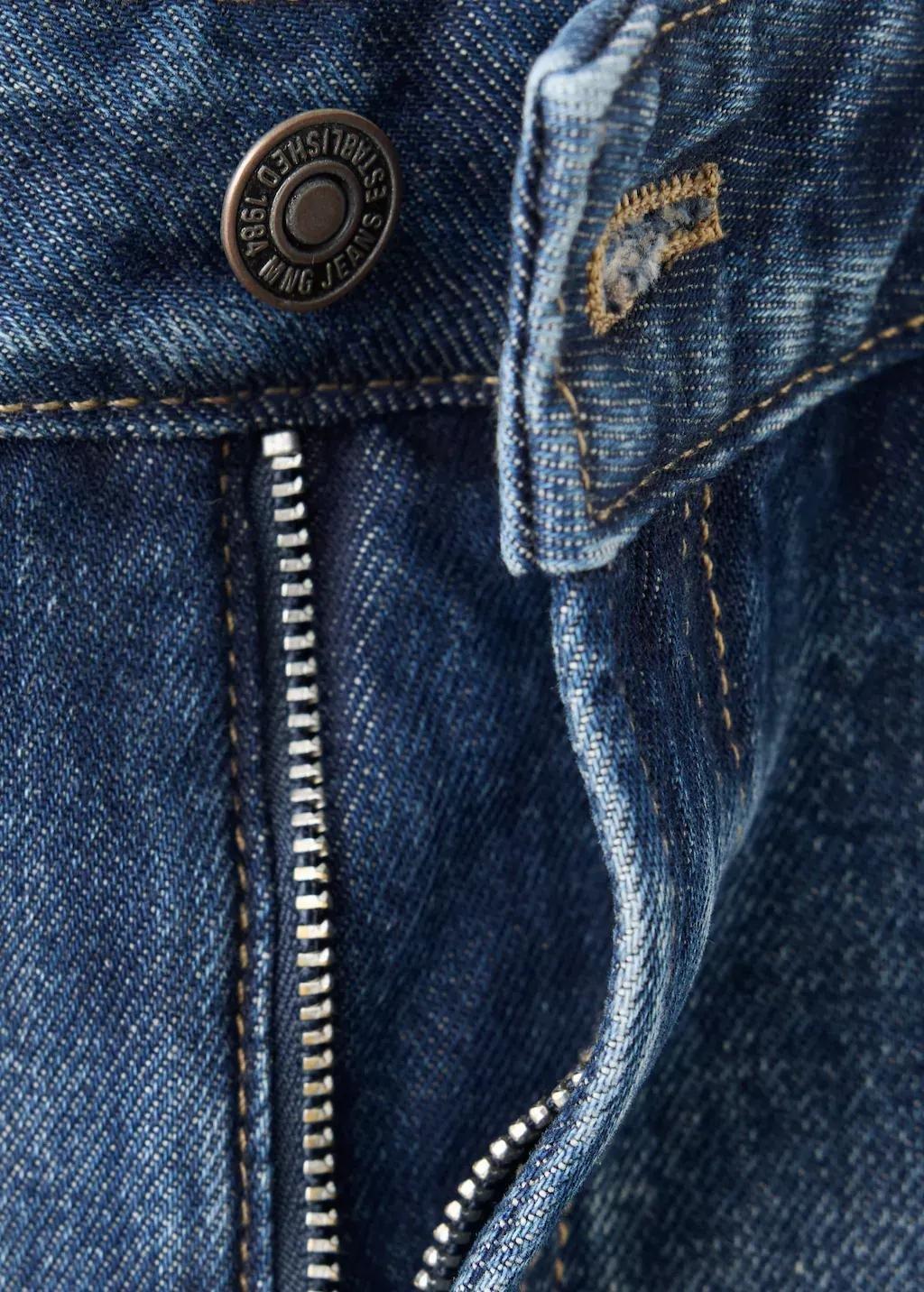 Blue Miami -Rise Straight-Fit Jeans, Open Blue, large image number 3