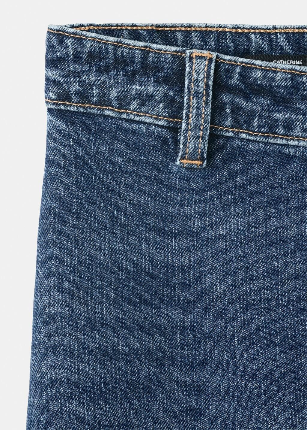 OPEN BLUE Catherin culotte high-rise jeans, Open Blue, large image number 3