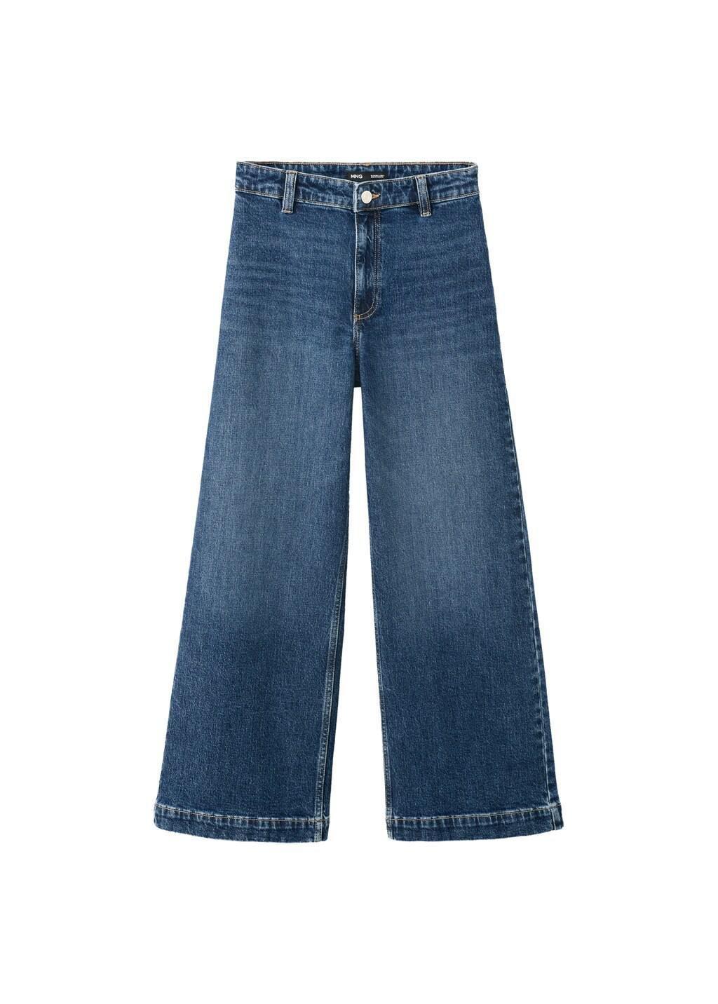 OPEN BLUE Catherin culotte high-rise jeans, Open Blue, large image number 5