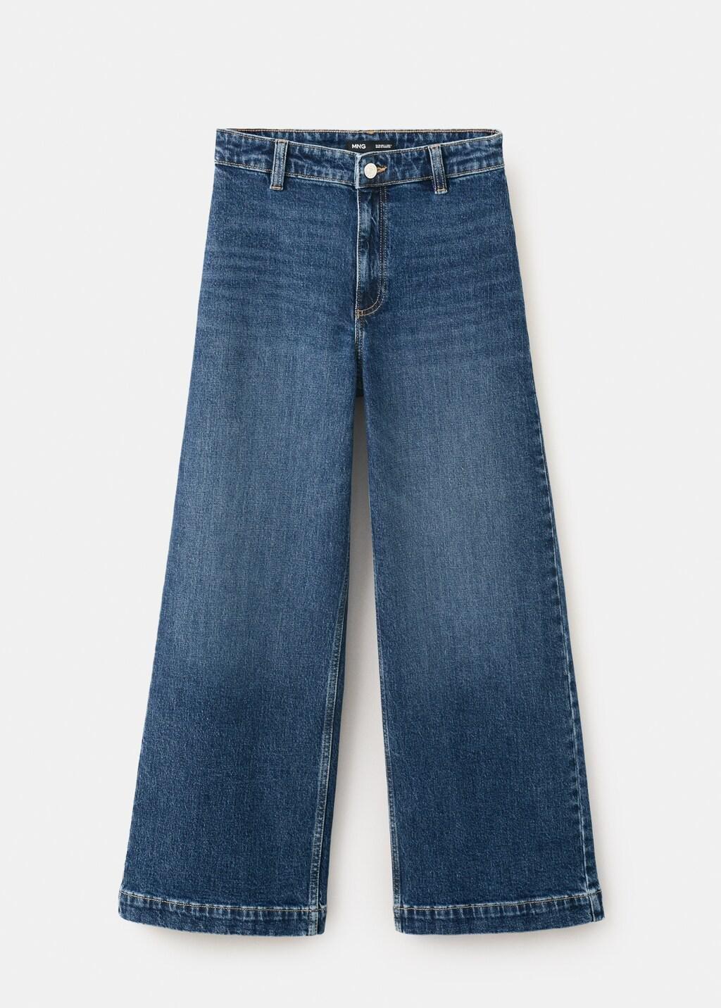 OPEN BLUE Catherin culotte high-rise jeans, Open Blue, large image number 6