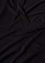 Mango - Black Long-Sleeved V-Neck T-Shirt