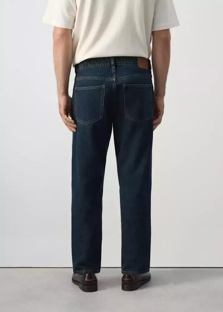 Blue Sammy Cropped Carrot Fit Jeans, , medium