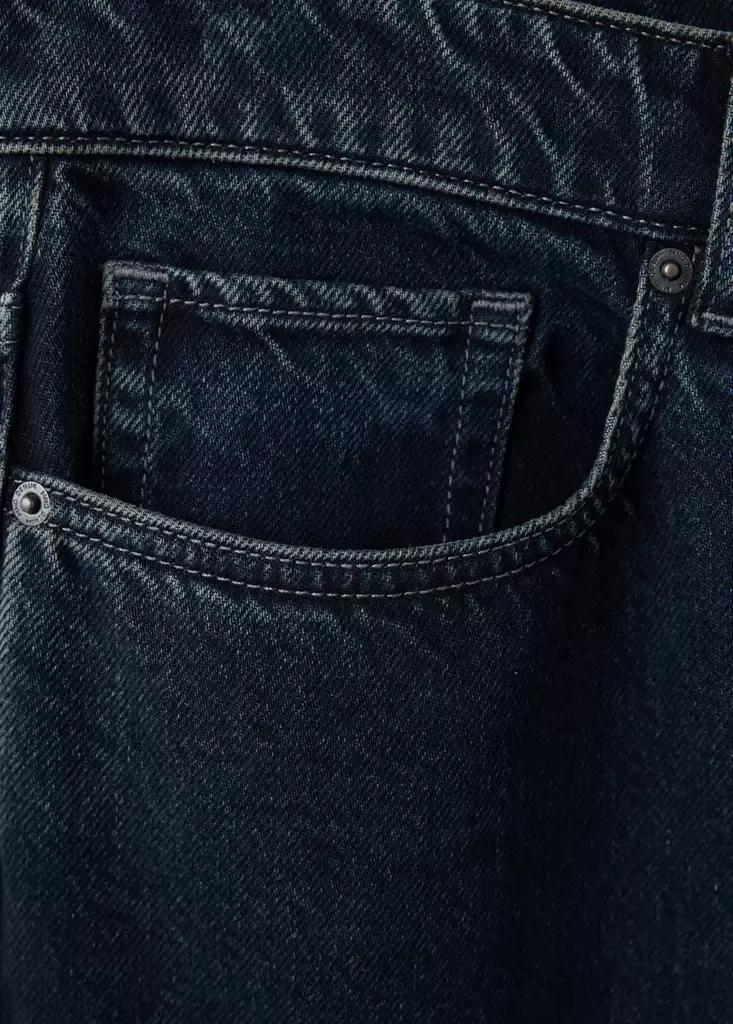 Blue Sammy Cropped Carrot Fit Jeans, , large image number 7