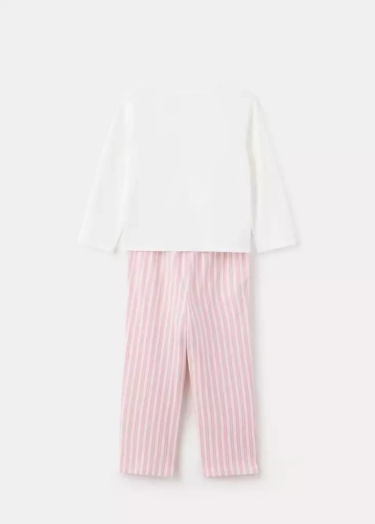 White Full Cloud Cotton Pyjama Set, , medium