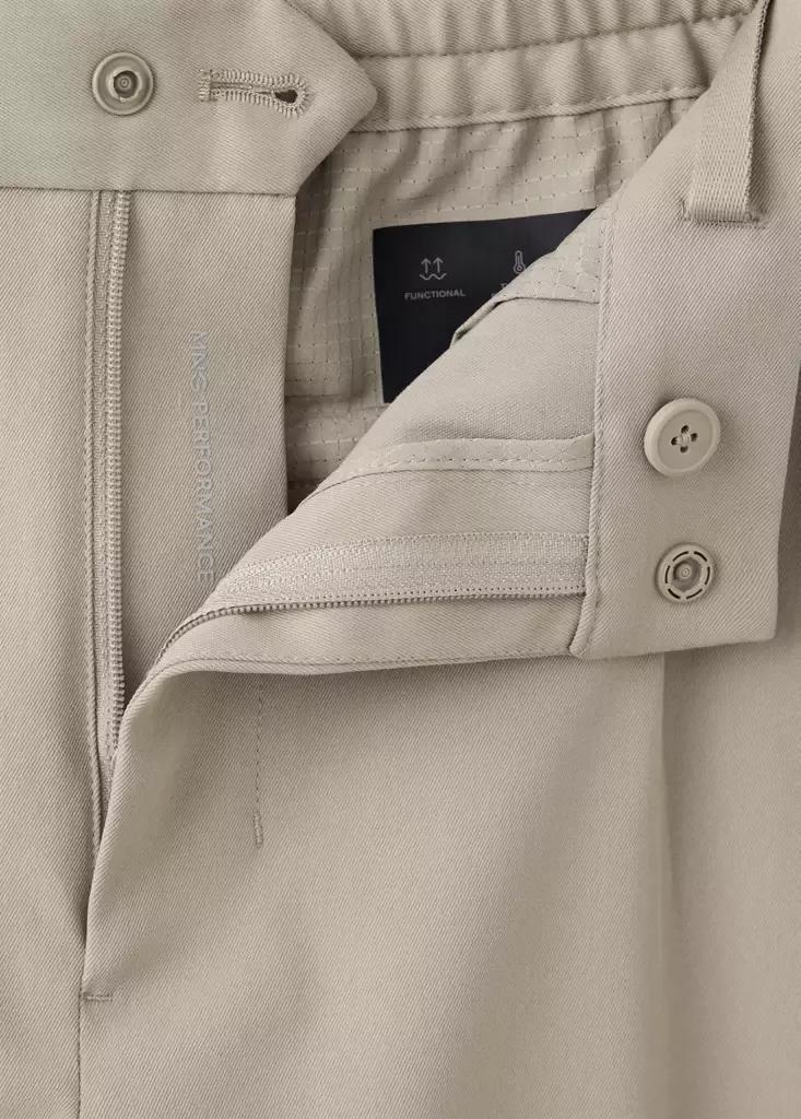 Beige Thermolite Regular Fit Trousers, Light Beige, large image number 7