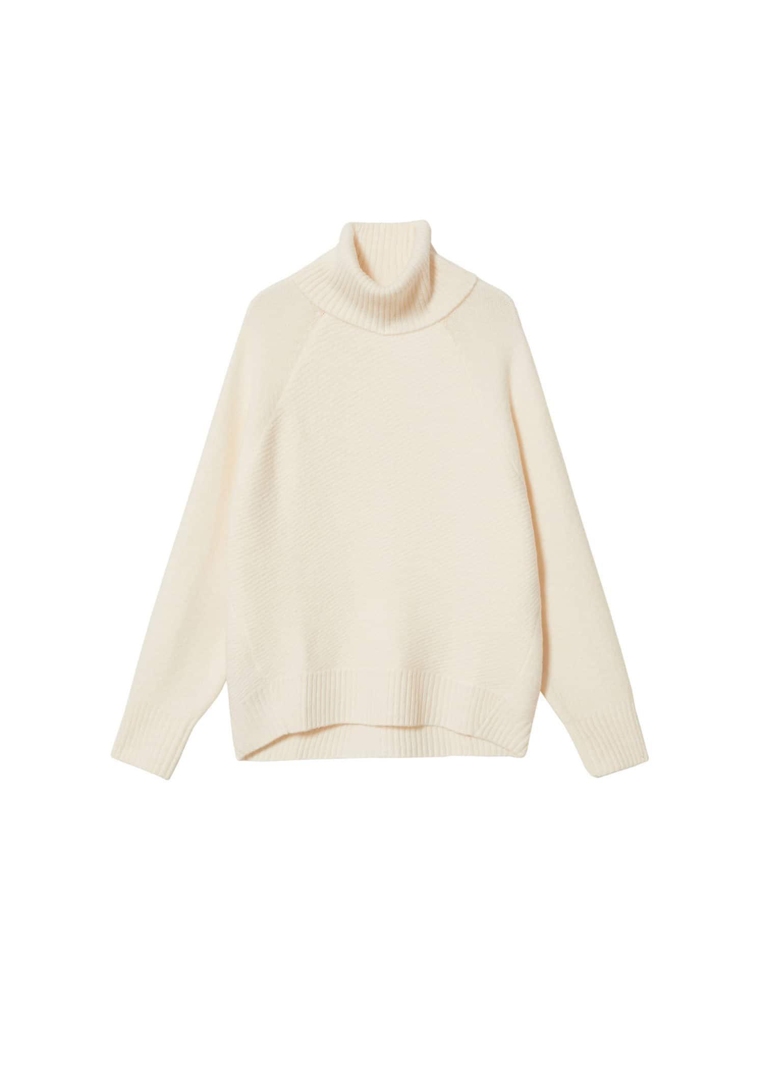 Beige Turtle Neck Sweater, , large image number 3