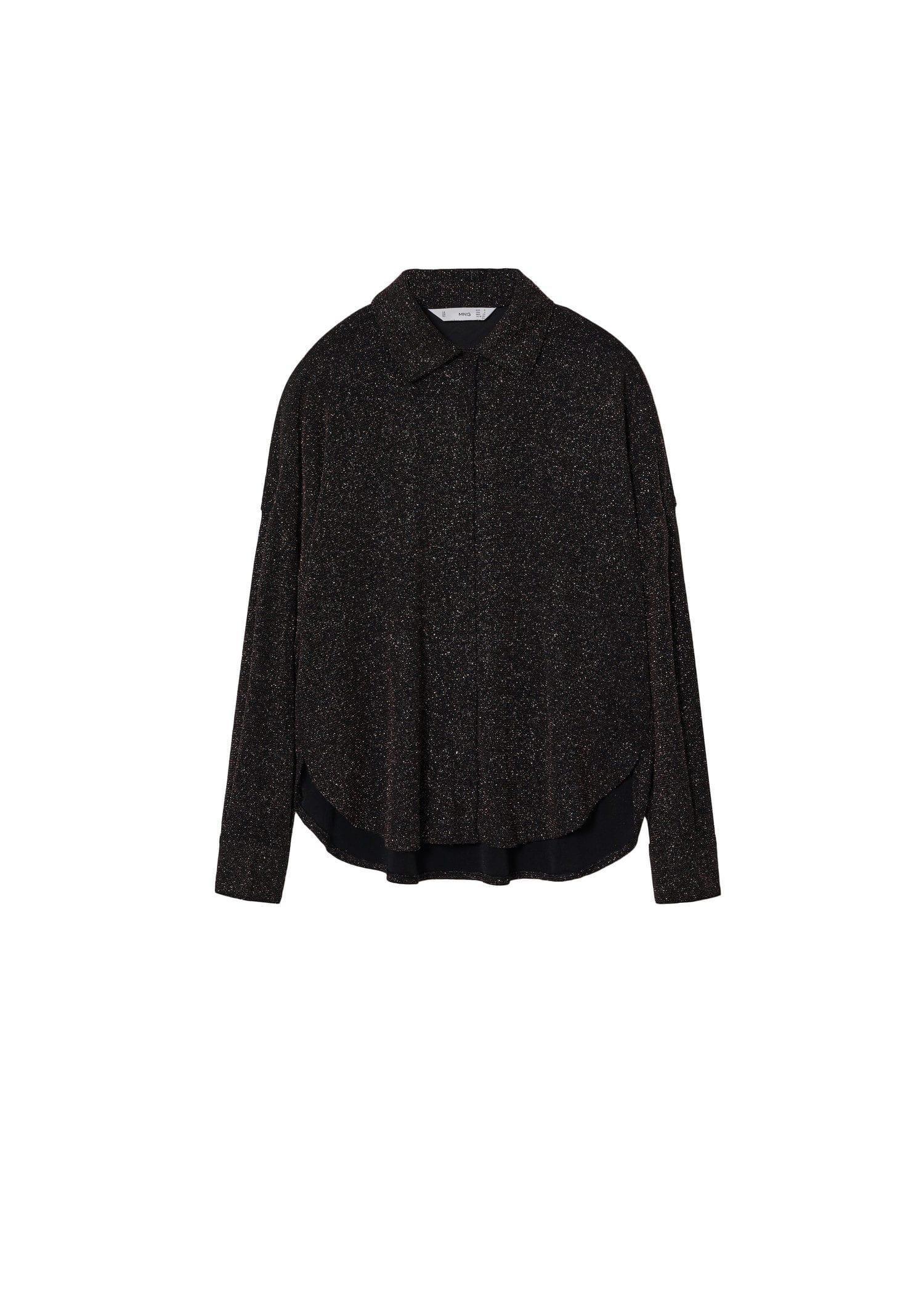 Rust - Copper Metallic Thread Shirt, , large image number 4
