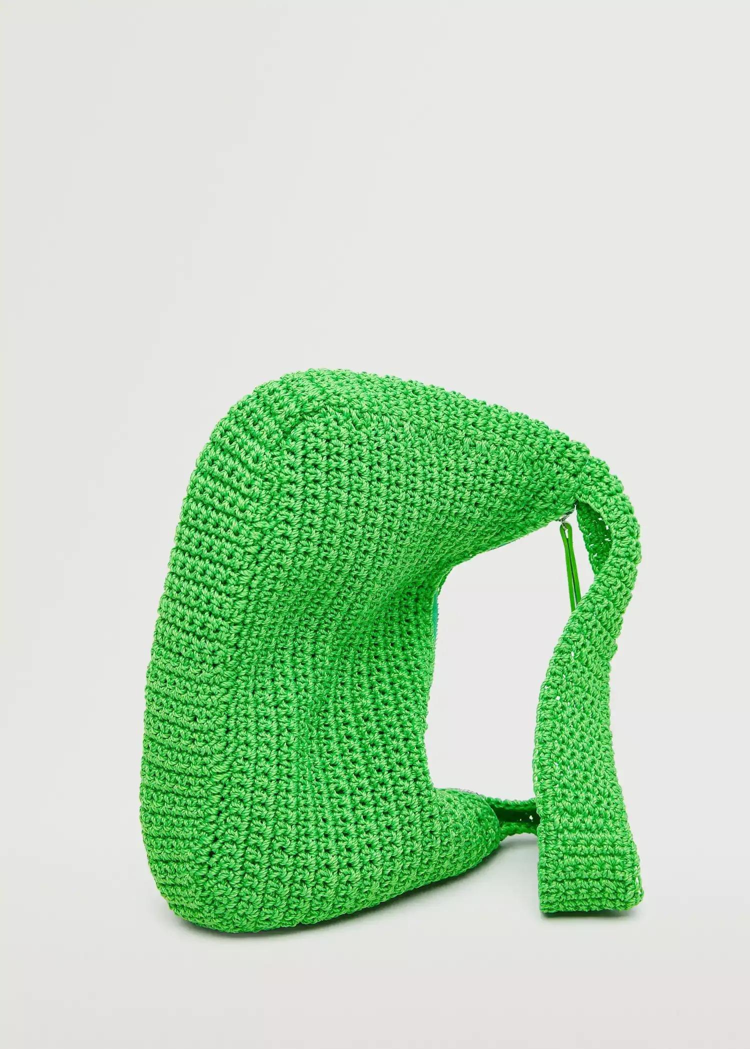 green Braided shoulder bag, , large image number 1