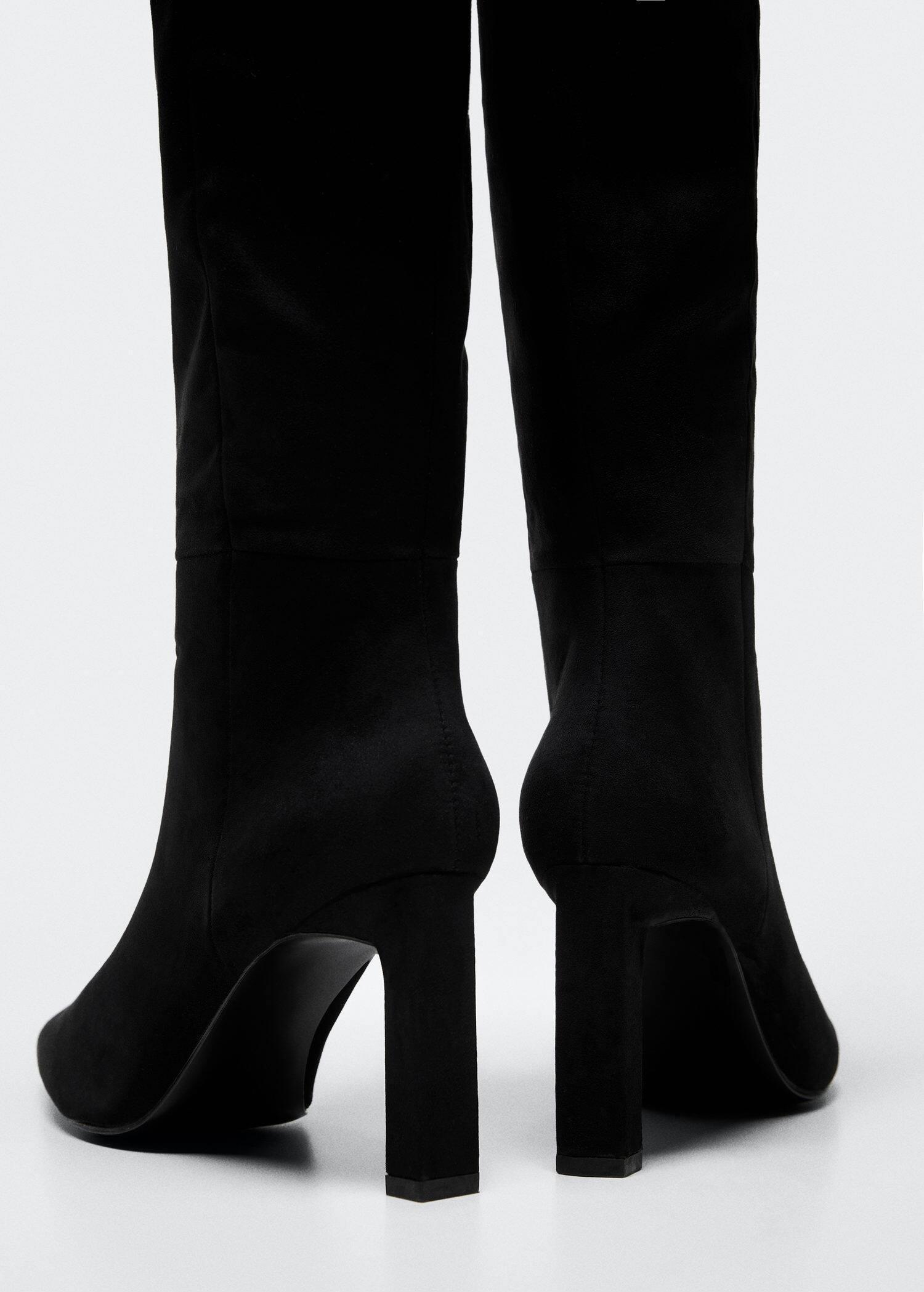 Black High Heel Boots, , large image number 2
