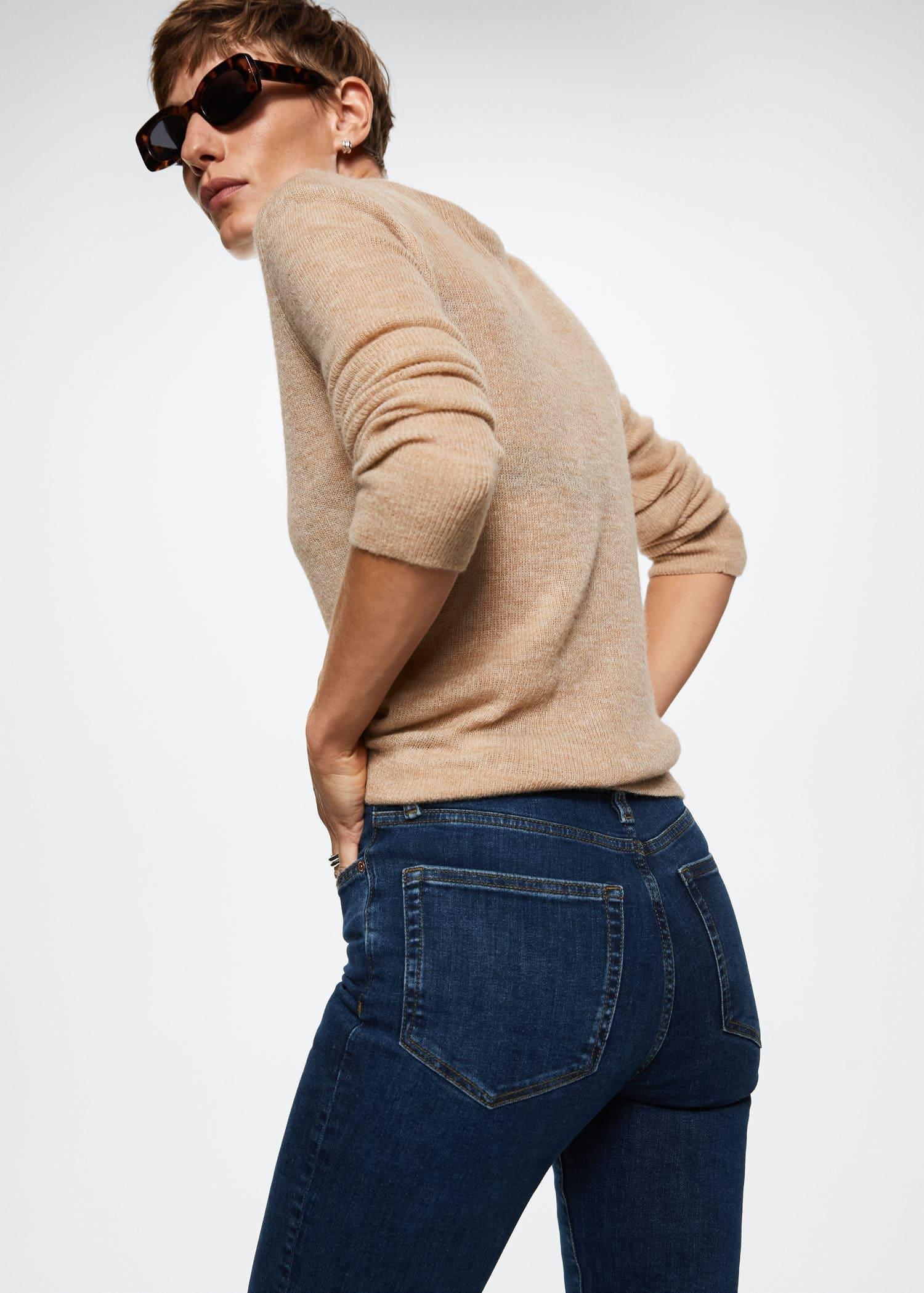 Blue High-Rise Skinny Jeans, , large image number 2